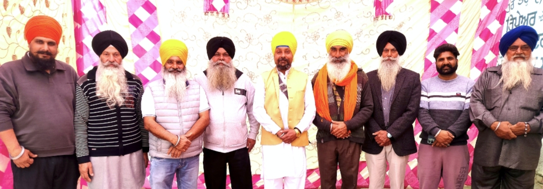 37th Blood Donation Camp by Garib Da Mooh, Guru Di Golak Sansthan Ajnoha on 14th March at Gurdwara Harisar Sahib, Village Mananahana: Harvinder Singh Khalsa